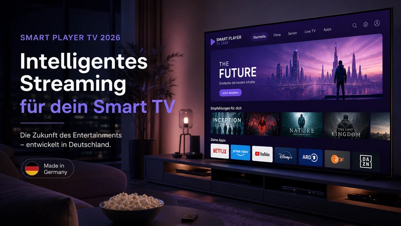 Smart Player TV 2026 — Intelligentes Streaming